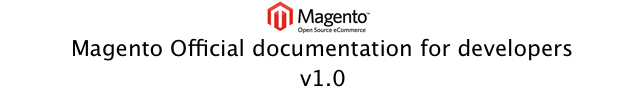 Magento official documentation download