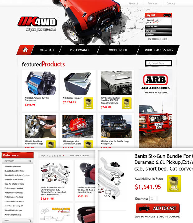 Full Screenshot of OK Auto Full Screenshot of OK Auto