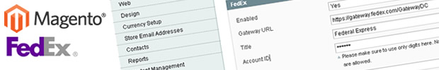 How to set FedEx shipping in Magento