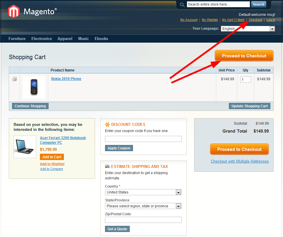 Magento Conversion Rate Optimization - Cart and Checkout