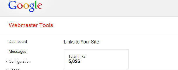 Are you suddenly missing lots of links in Google Webmaster Tools?