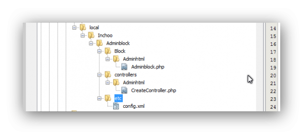 Admin Block FIle Structure
