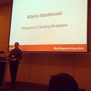 Marko Martinović at Meet Magento Poland