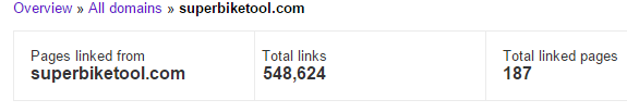 500 000+ backlinks