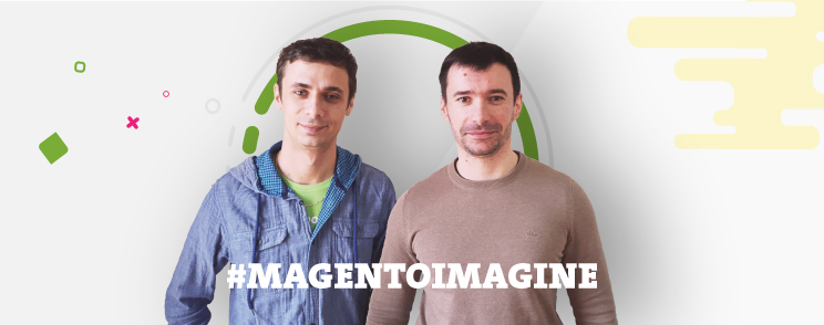 Two Inchooers crossing the pond for Magento Imagine