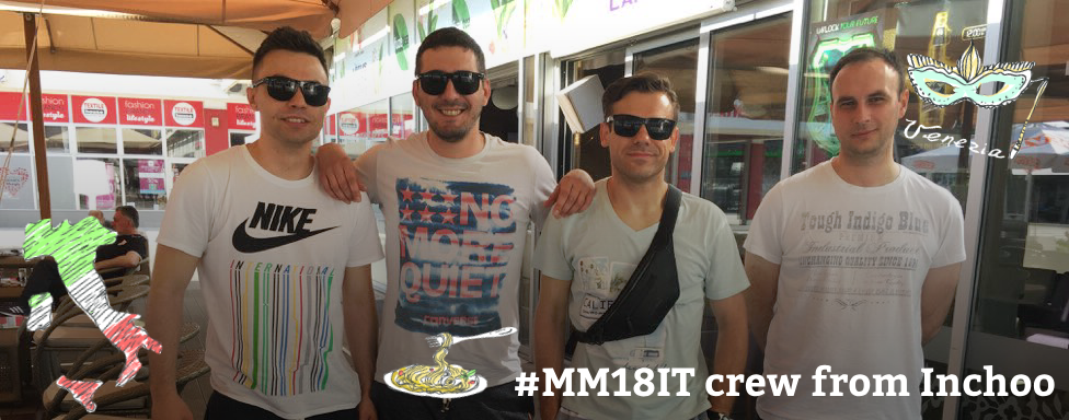 Italian Job, well sort of… It’s #MM18IT time!