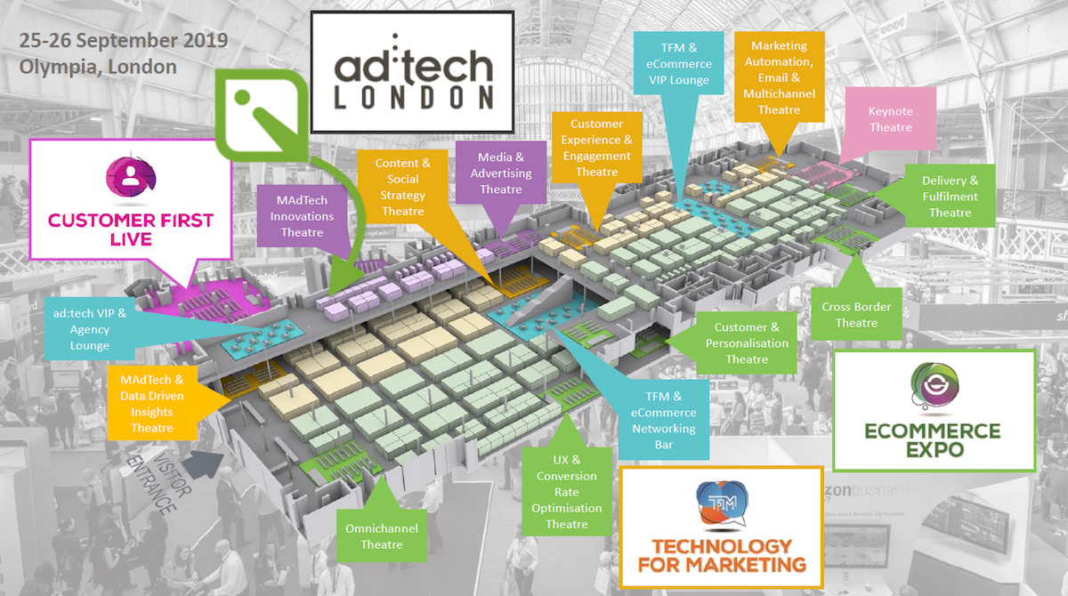 Exhibition Floorplan - ad:tech