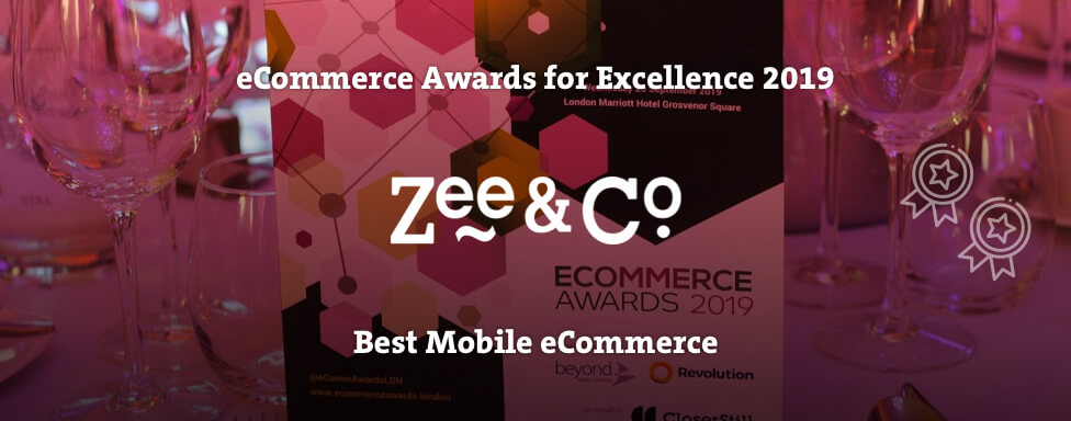 And The Winner is… Zee & Co! Best Mobile eCommerce 2019