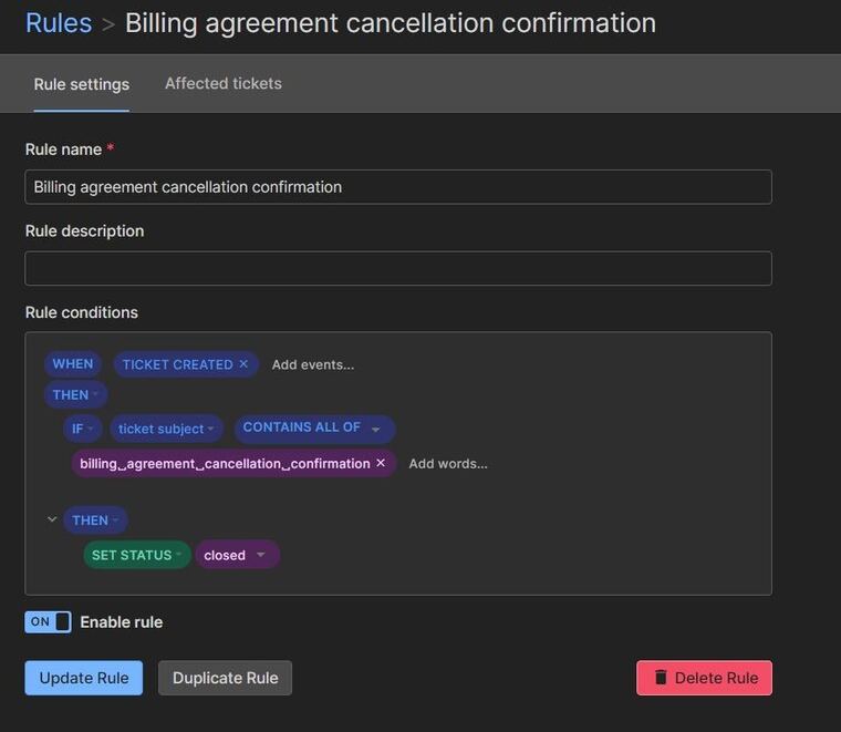 Gorgias billing cancellation, streamlined communication.