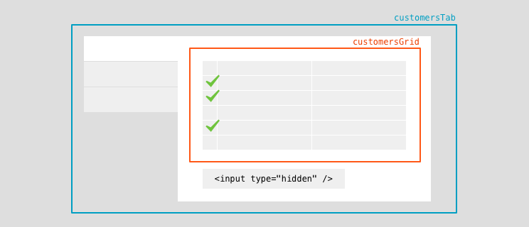 Admin Ajax Grid