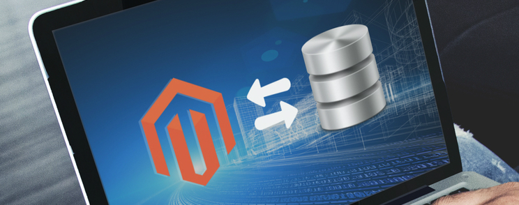 magento external database connection