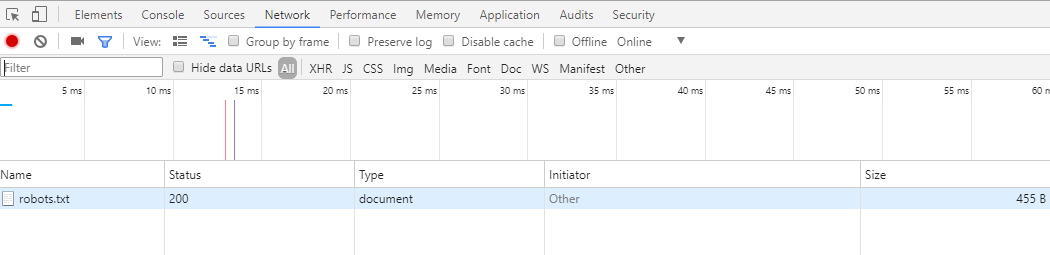 Status 200 on Magento 2 robots.txt file