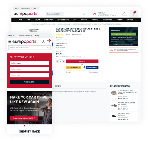 Transforming the Shopping Experience for Automotive Parts