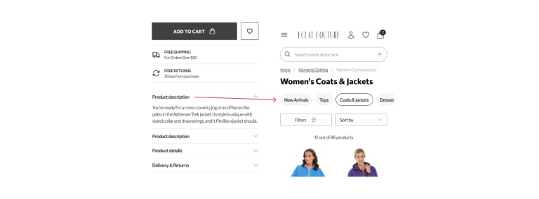 Design modularity - atomic label example