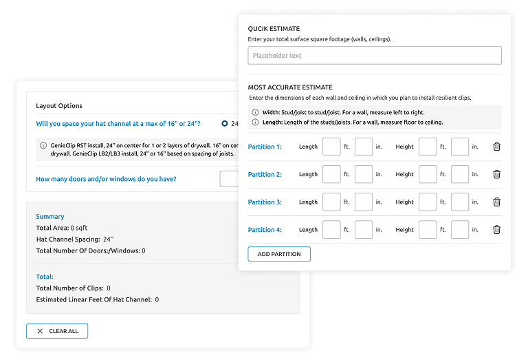 Estimation Calculator