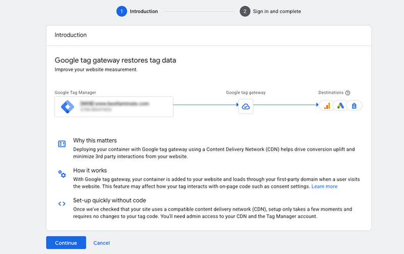 One Click Integration