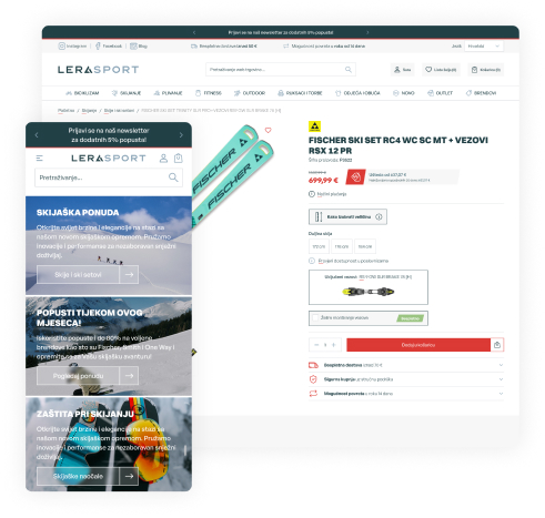 A New Design for Lera Sport Crafted to Elevate its Online Presence